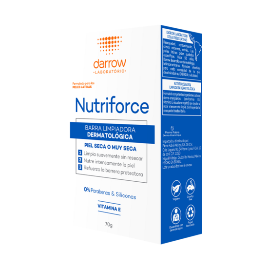 DW_NUTRIFORCE_BARRA LIMPIADORA DERMATO_ 70G_PACKSHOT _3-4_PNG
