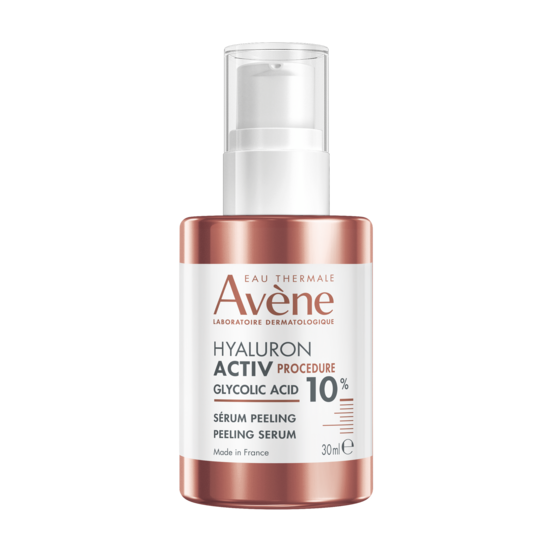 AV_HYALURON ACTIV PROCEDURE_GLYCOLIC ACID 10_PEELING SERUM_FRONT_30ML_3282771001548