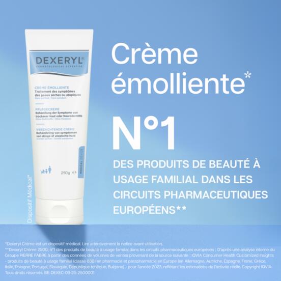 MD_Dexeryl_emollient-cream-250gr_website-banner_3000x3000_BE-FR_3592610001784